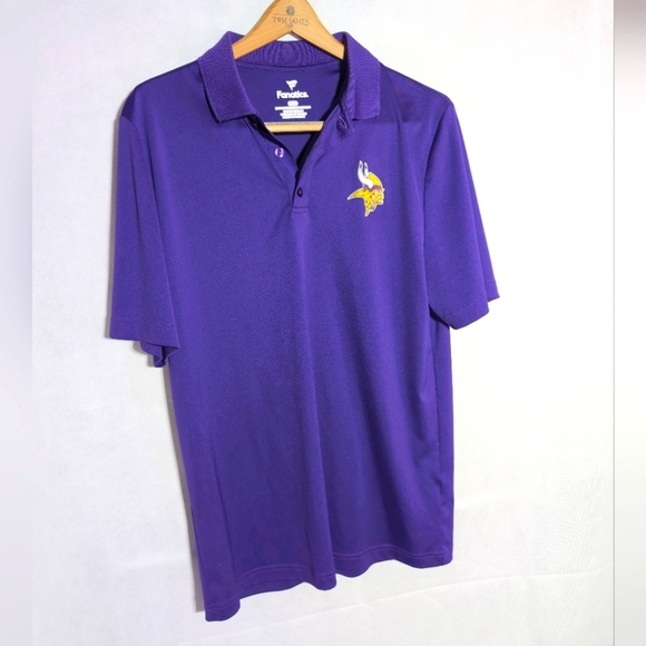 Purple Fanatics sz L Minnesota Vikings Men's Shirt - Picture 1 of 3